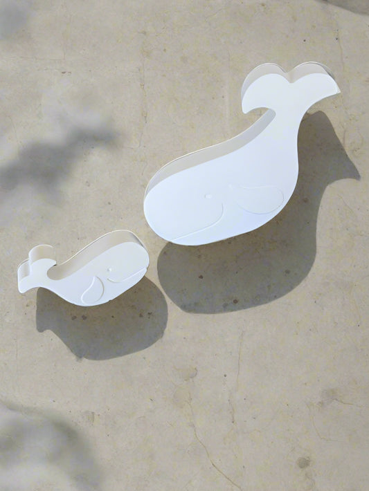 Mama & Bubba Whale Decor