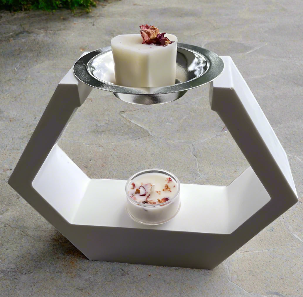 HANDMADE OIL BURNER - GEOMETRICAL